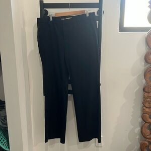Gap 14L Stretch Fit Black Work Pants